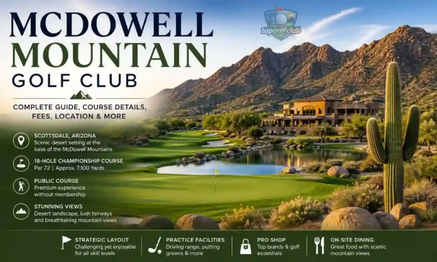 mcdowell mountain golf club